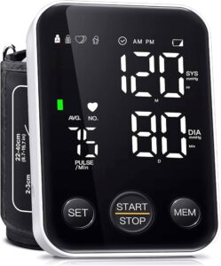 Oklar Upper Arm Blood Pressure Monitor (Model OBP-120)