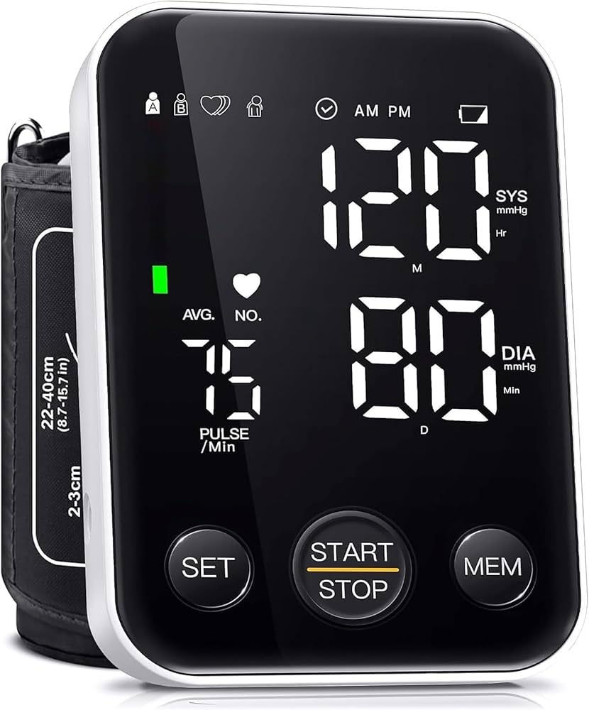 Oklar Upper Arm Blood Pressure Monitor (Model OBP-120)