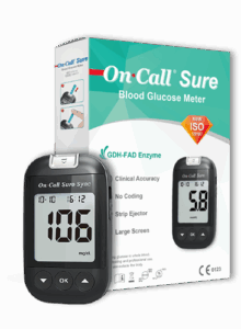 On Call Sure Sync Bluetooth Blood Glucose Meter