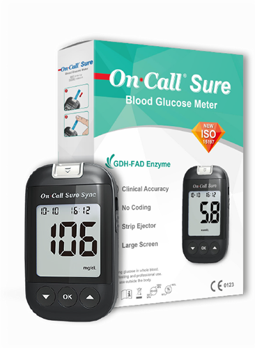 On Call Sure Sync Bluetooth Blood Glucose Meter