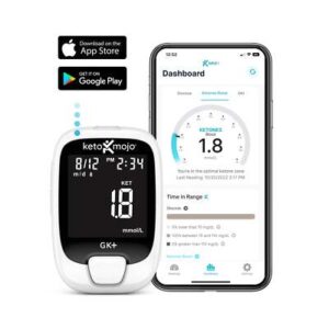 Keto-Mojo GK+ Bluetooth Glucose & Ketone Meter