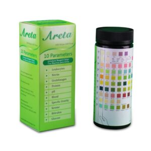Areta 10 Parameter Urinalysis Reagent Strips - Medical Device