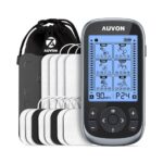 AUVON 3-in-1 TENS Unit Muscle Stimulator