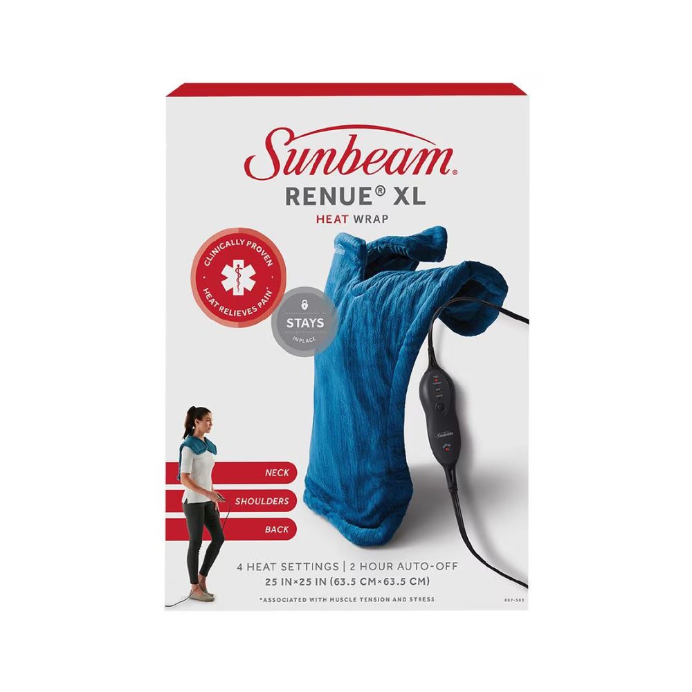 Sunbeam Renue Neck & Shoulder Heat Wrap (XL)