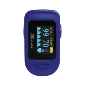 Zewa Deluxe Fingertip Pulse Oximeter with OLED Color Screen